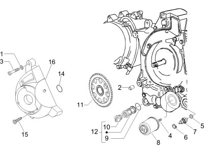 Καπάκι μανιατό - Φίλτρο λαδιού